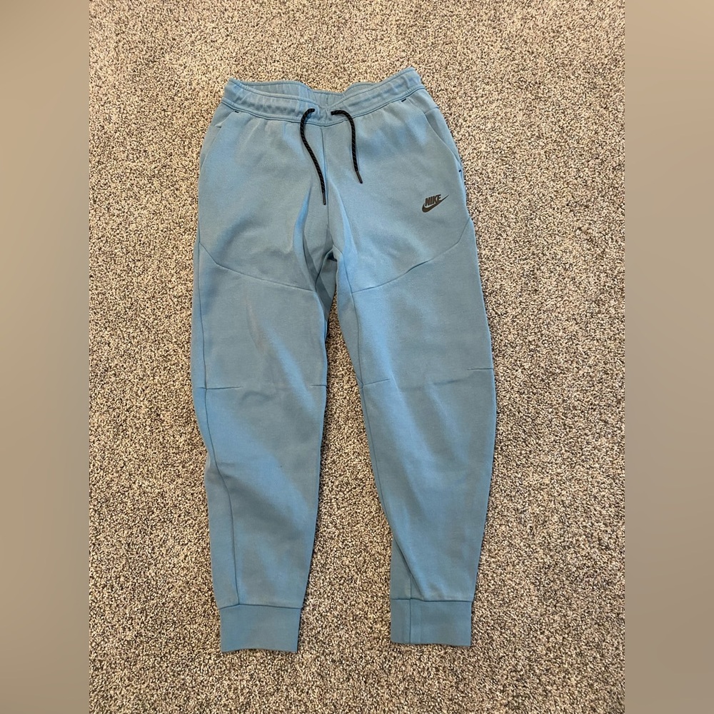 NIKE light blue joggers mens size S